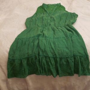 Xlarge Green Lacy Dress